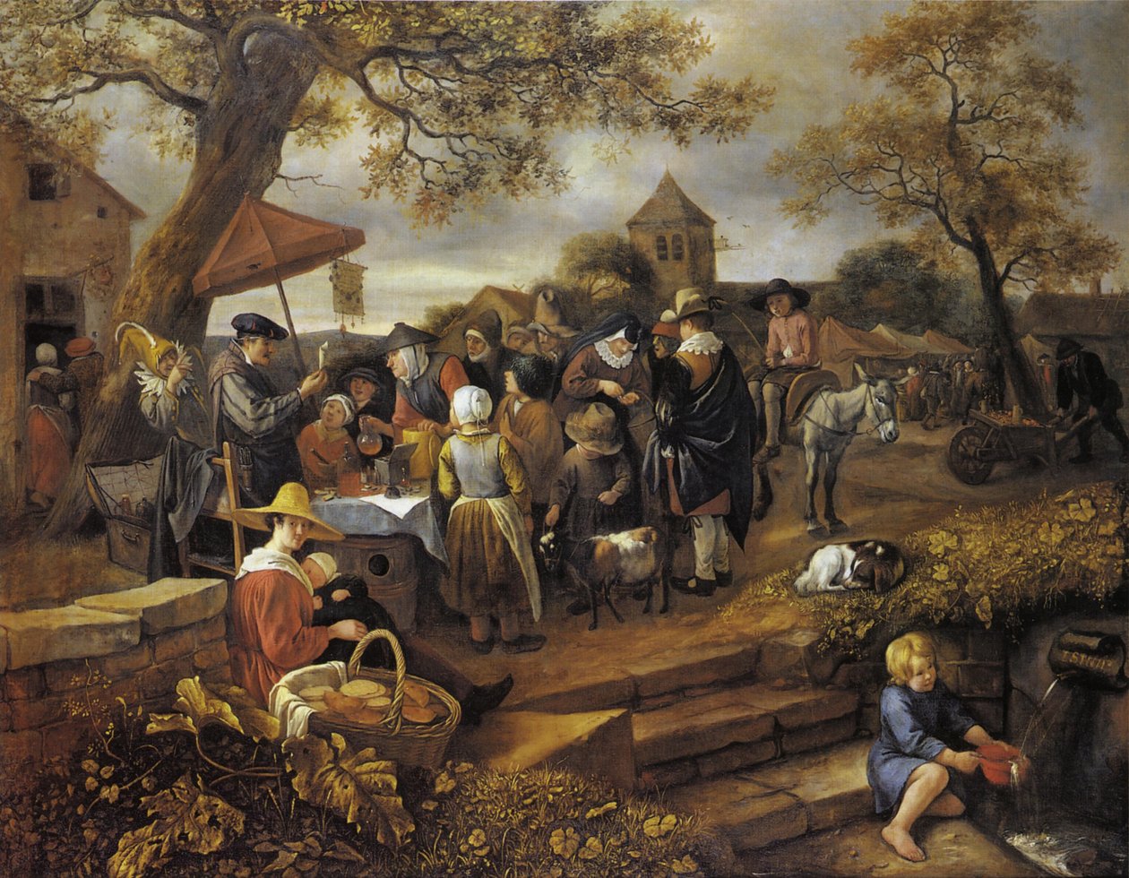 The Quack autorstwa Jan Steen