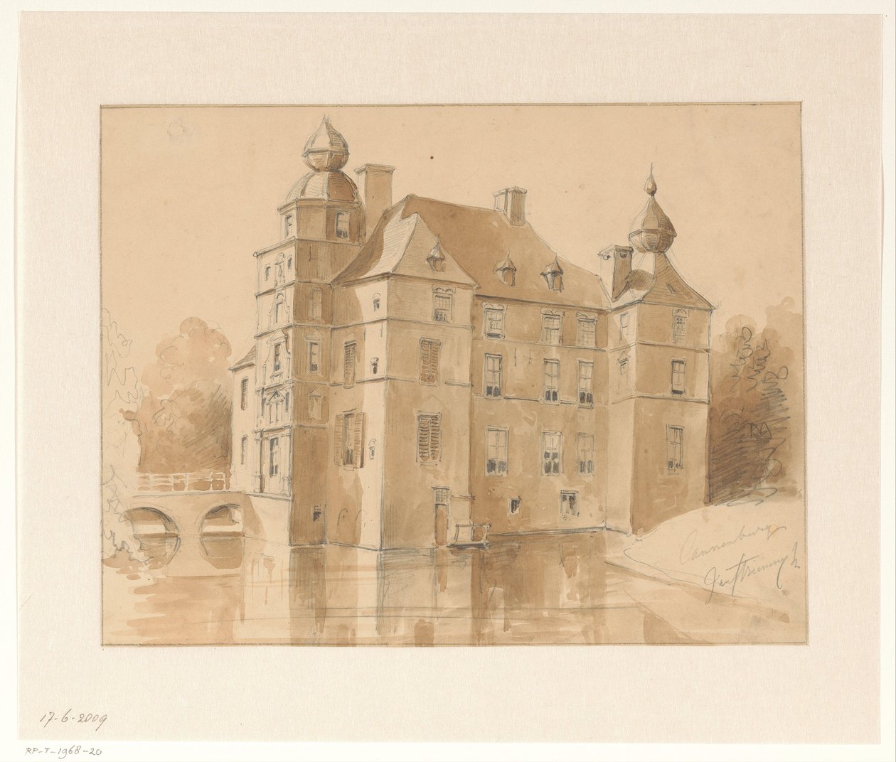 Kasteel Cannenburg autorstwa Jan Striening
