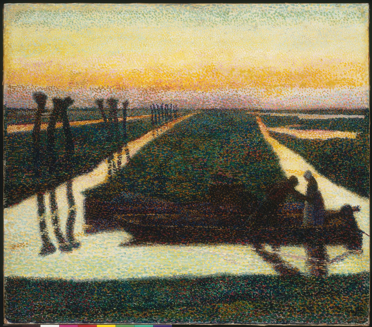 Spodnie W Krainie Wodnej (olej na płótnie) autorstwa Jan Toorop