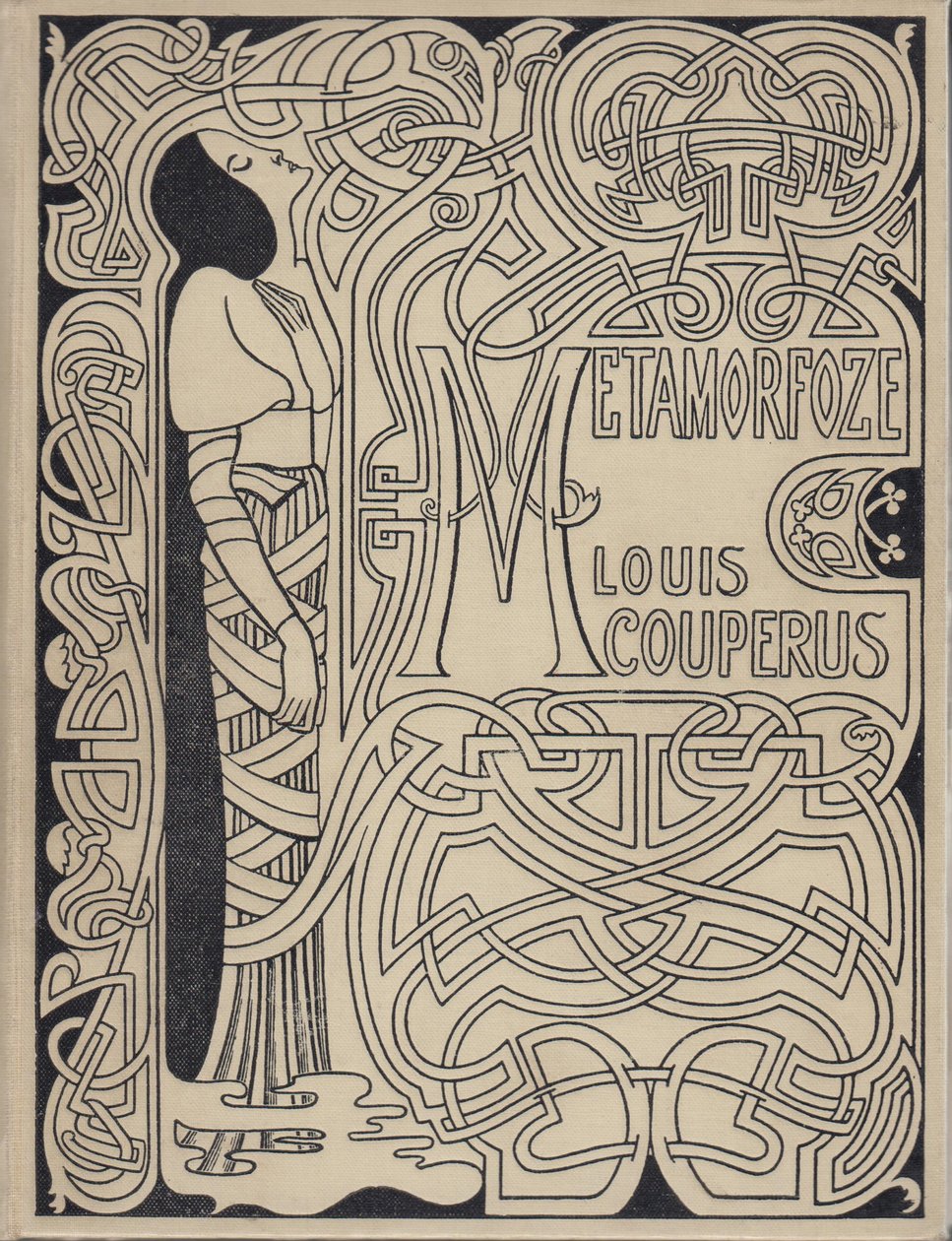 Projekt okładki Metamorfoze autorstwa Louisa Couperusa, 1897. autorstwa Jan Toorop