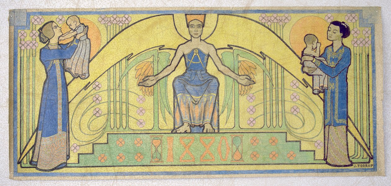 Strażnik życia autorstwa Jan Toorop