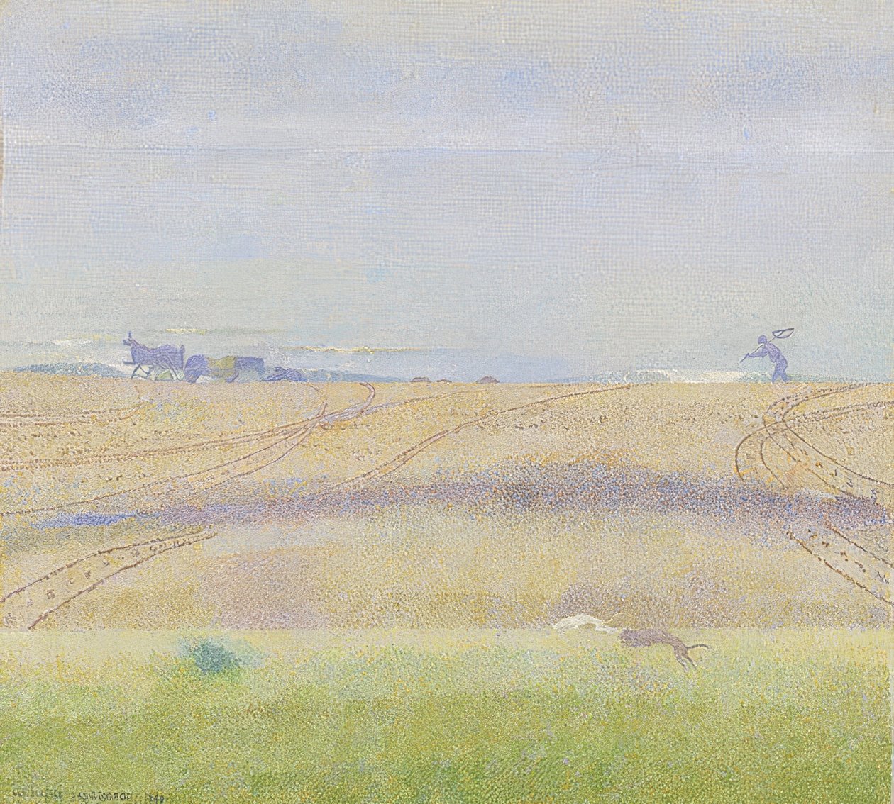 Mgła nad morzem. 1899 autorstwa Jan Toorop