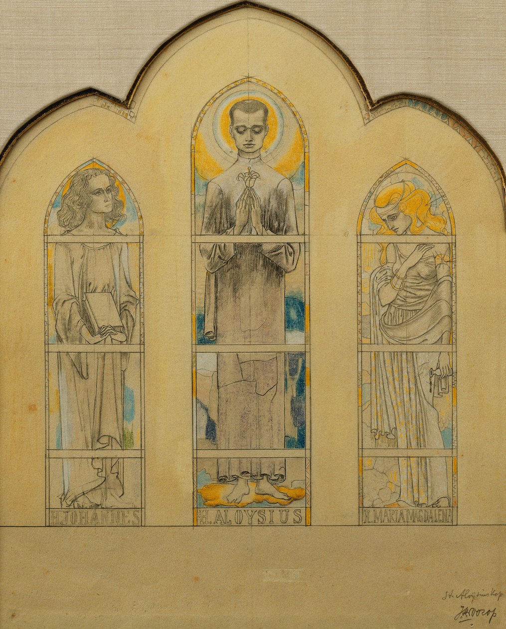 św, autorstwa Jan Toorop