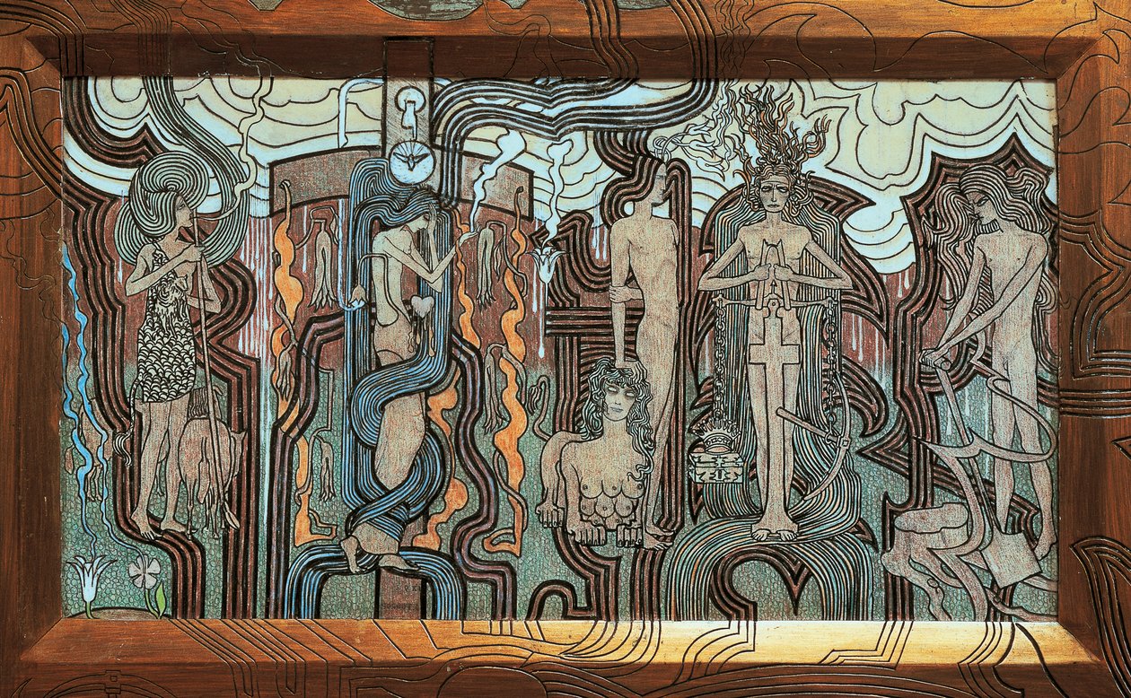 Pieśń czasów (Piosenka naszych czasów) autorstwa Jan Toorop