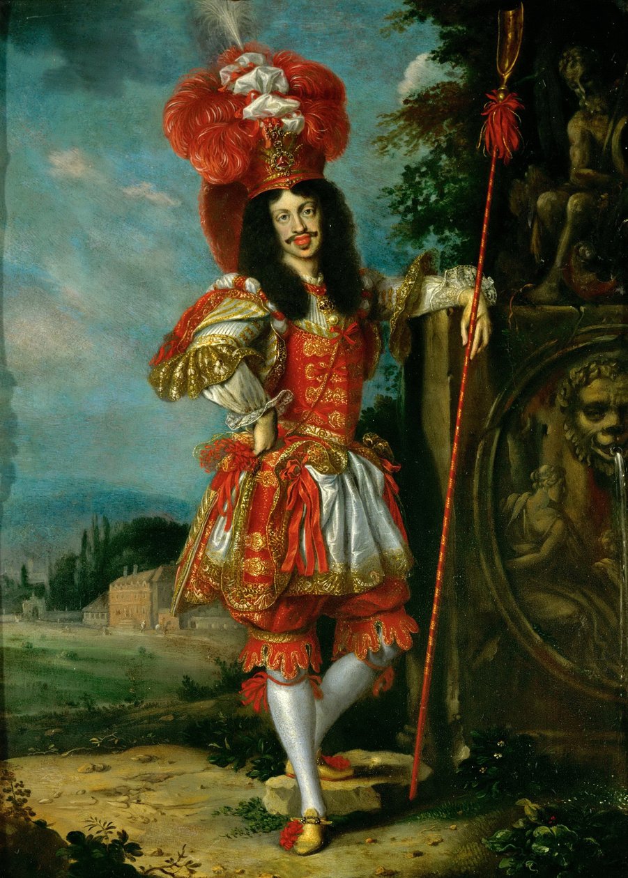 Cesarz Leopold I 1640-1705 w stroju teatralnym, 1667 autorstwa Jan Thomas