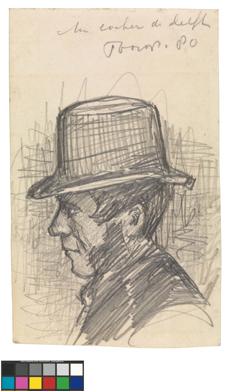 Woźnica w Delft autorstwa Jan Toorop