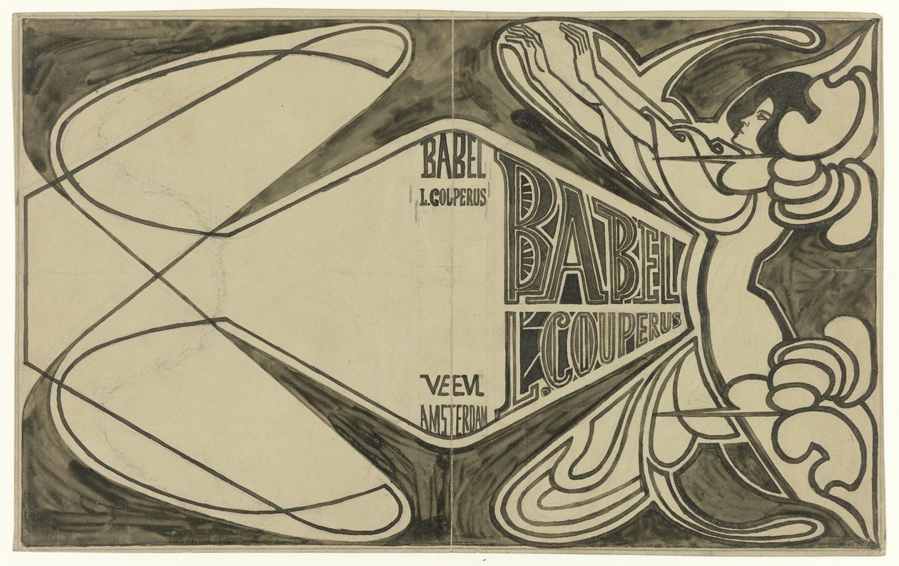Projekt zespołu dla: Louis Couperus, Babel, 1901 autorstwa Jan Toorop