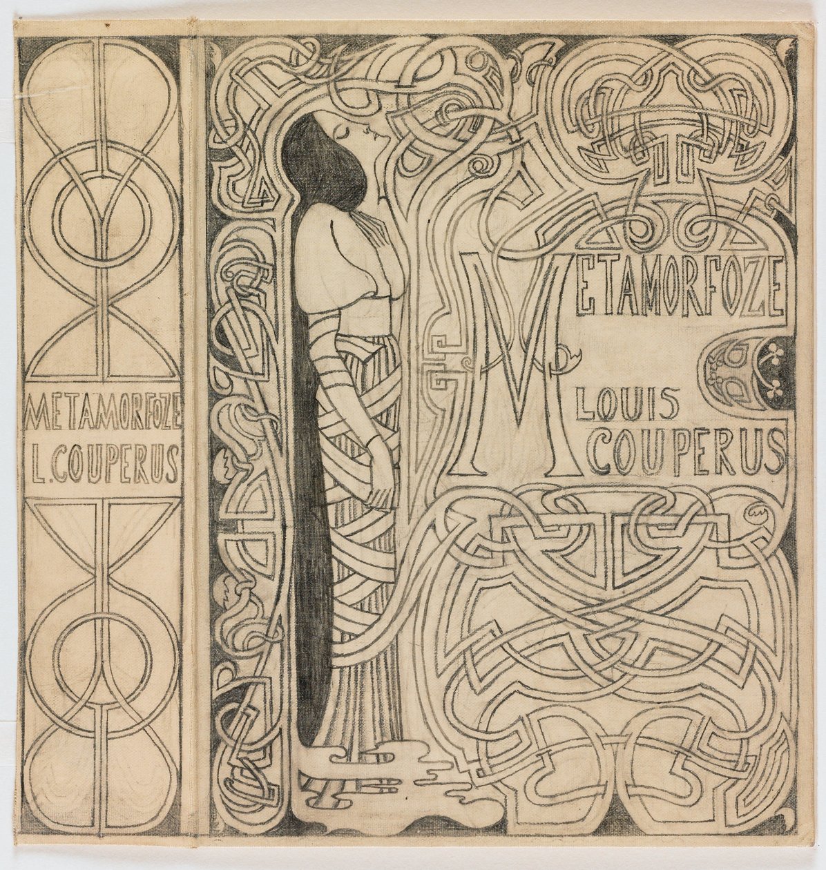 Projekt zespołu dla: Louis Couperus, Metamorfoze, 1897 autorstwa Jan Toorop