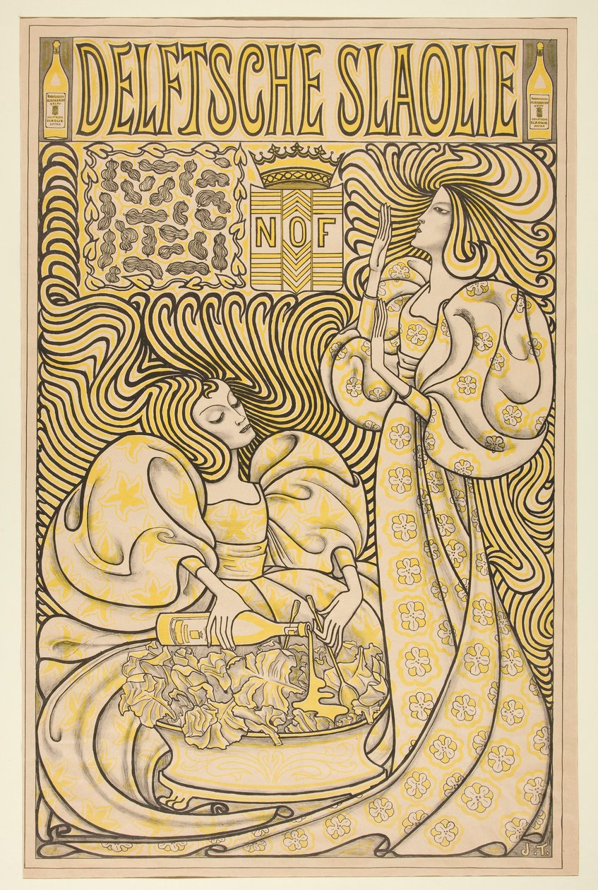 Olej Sałatkowy Delft (Olej Sałatkowy Delft) autorstwa Jan Toorop