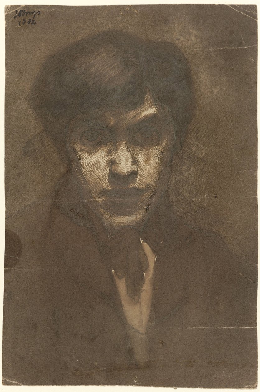 Autoportret malarza Jana Tooropa autorstwa Jan Toorop
