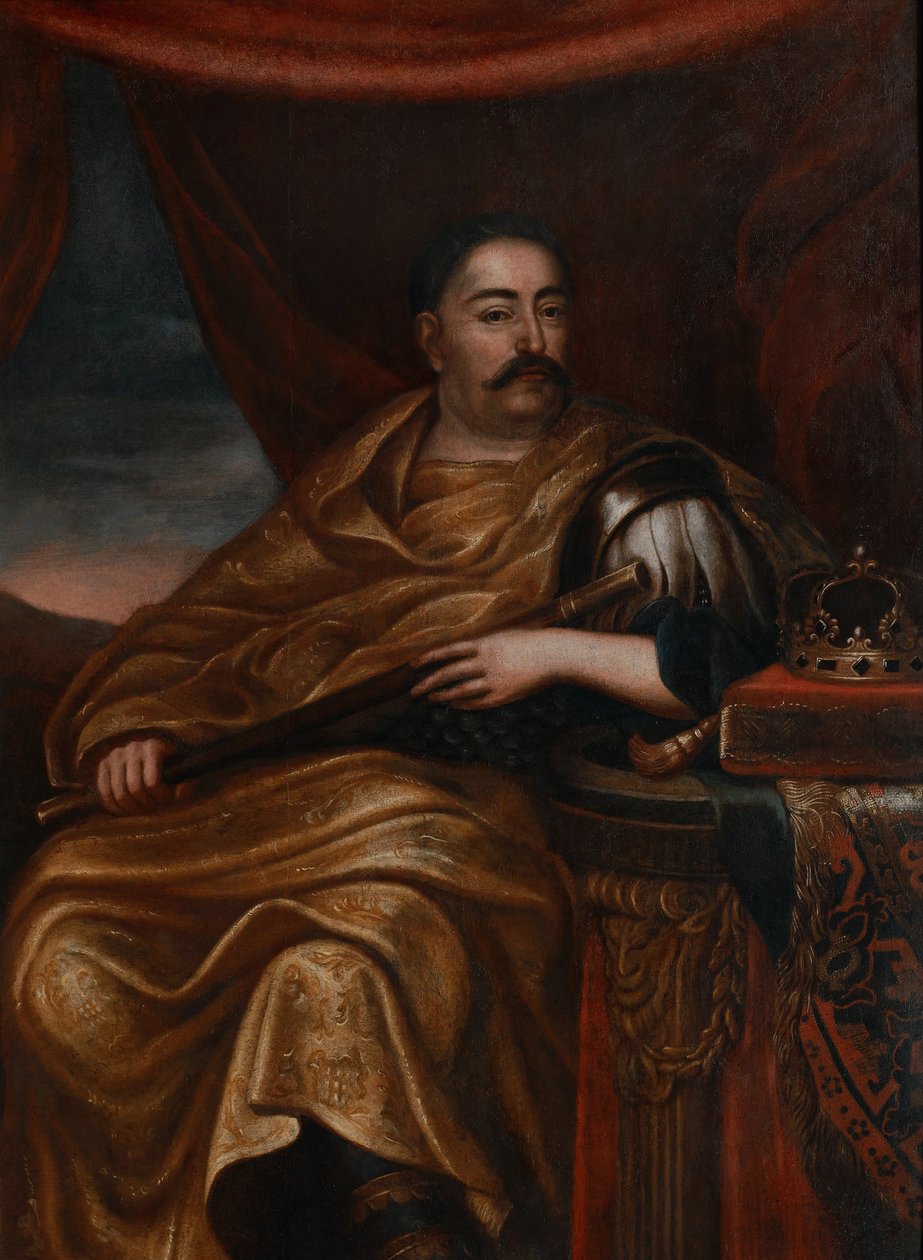 Portret Jana III Sobieskiego 1629-1696, króla polskiego i wielkiego księcia litewskiego autorstwa Jan Tricius