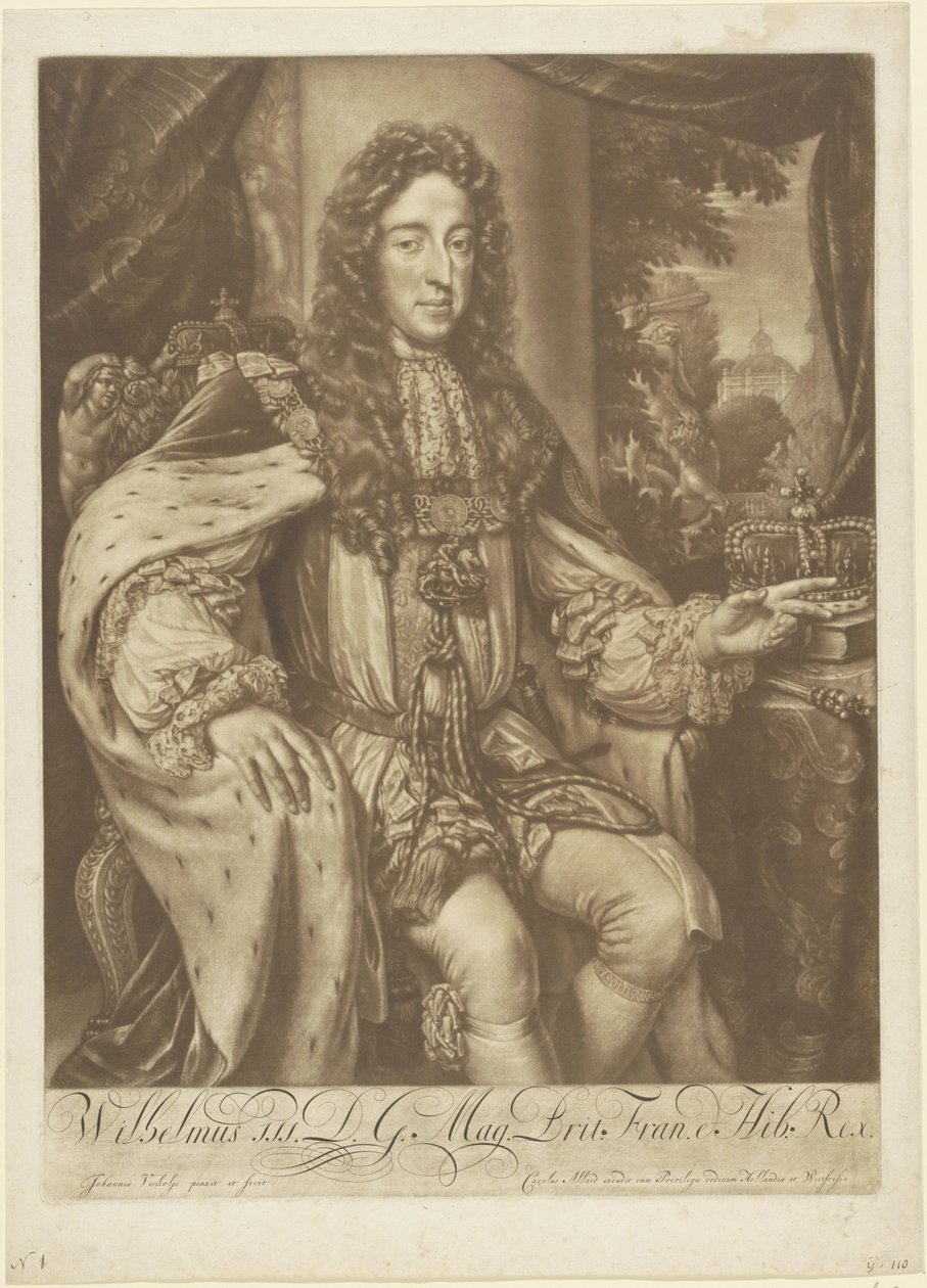 Portret Wilhelma III, księcia Orange autorstwa Jan Verkolje (I)