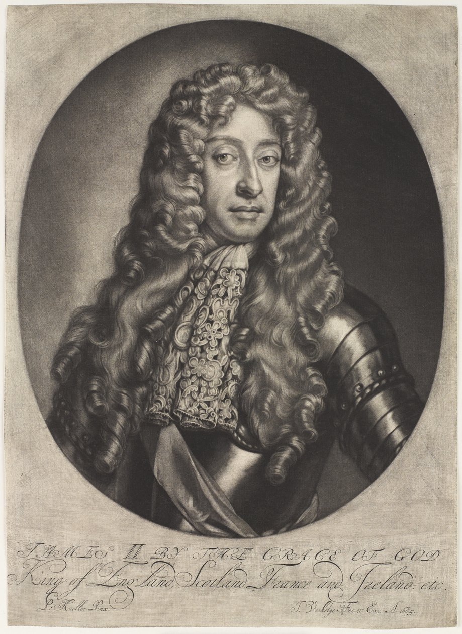 ?James II z łaski Bożej król Anglii, Szkocji, Francji i Irlandii itd.?, 1685 ok. autorstwa Jan Verkolje