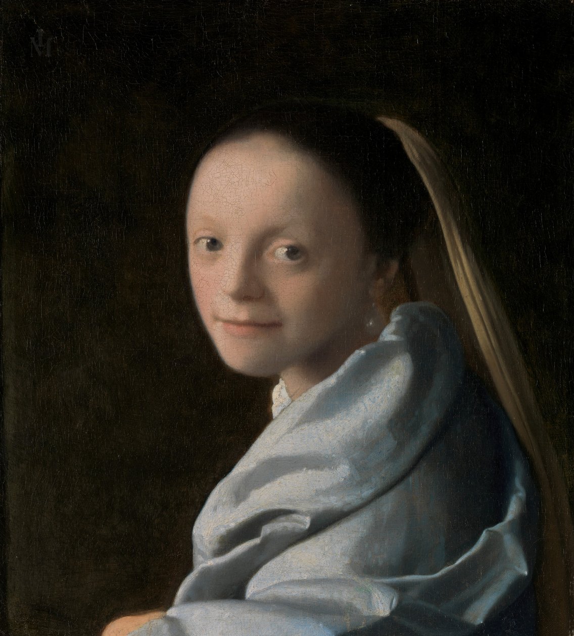 Studium młodej kobiety, ca. 1665-67. autorstwa Jan Vermeer van Delft
