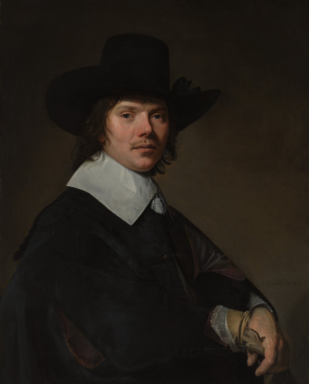 Portret mężczyzny, 1645. autorstwa Jan Verspronck
