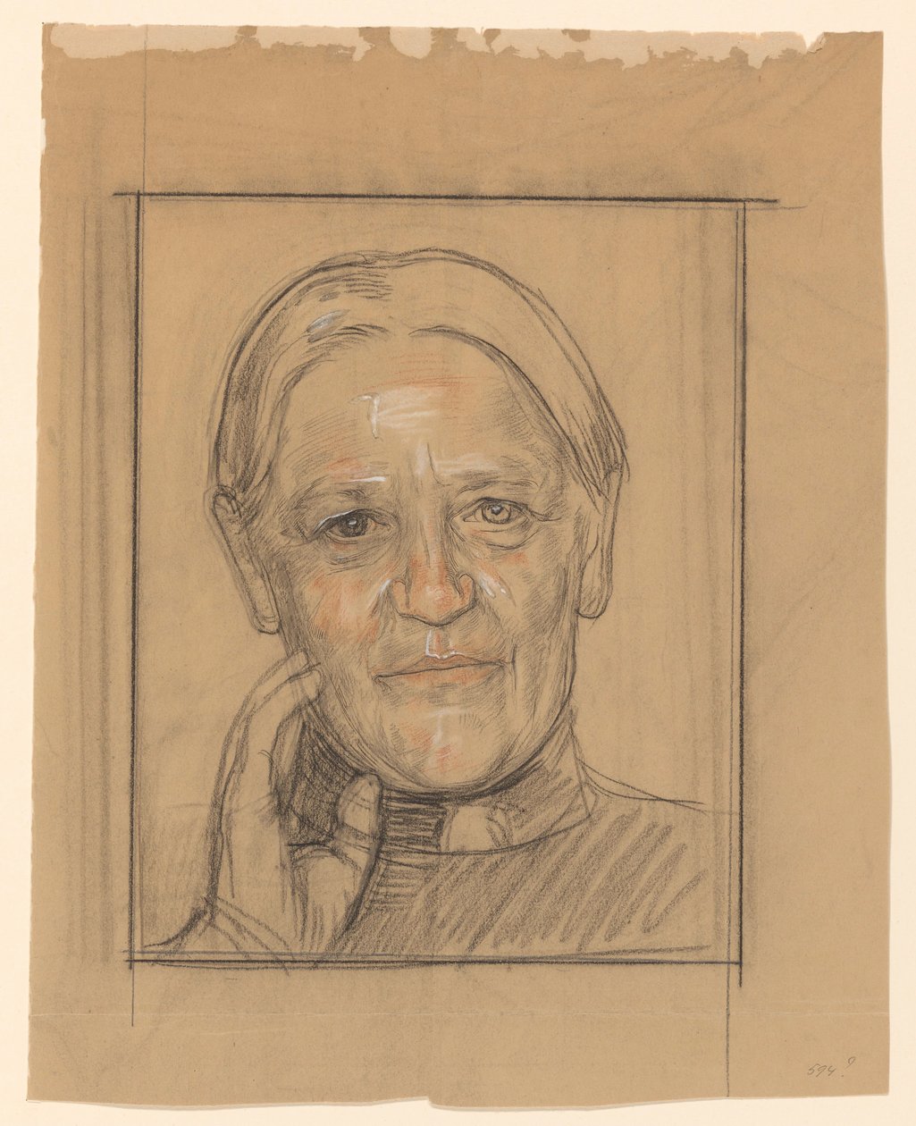 Portret Barendiny Herminy Muhring autorstwa Jan Veth