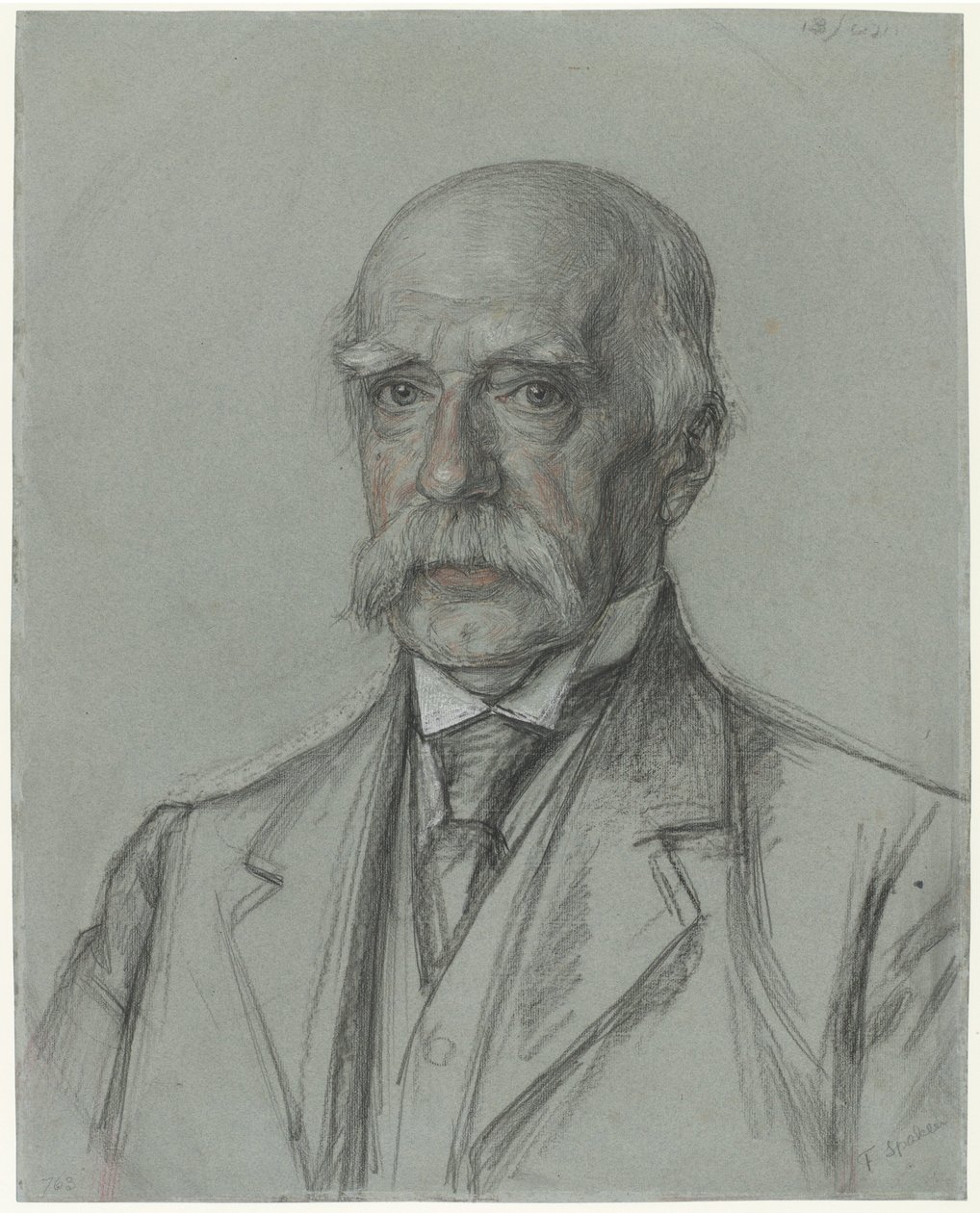 Portret F.J. Szpachlówki autorstwa Jan Veth