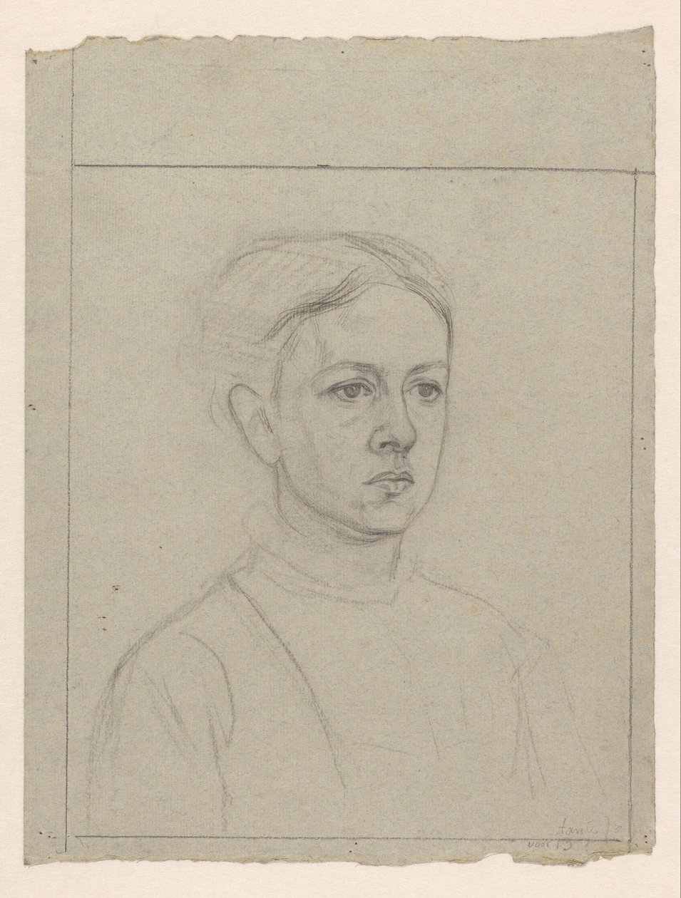 Portret Johanny Veth autorstwa Jan Veth