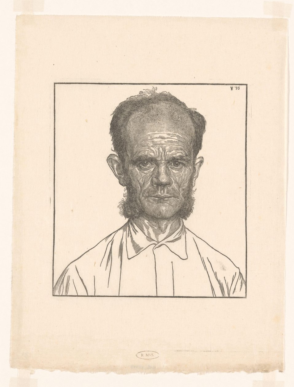 Portret Louwa, ogrodnika autorstwa Jan Veth