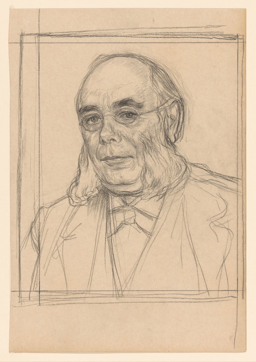 Portret dr. H. Piersona autorstwa Jan Veth