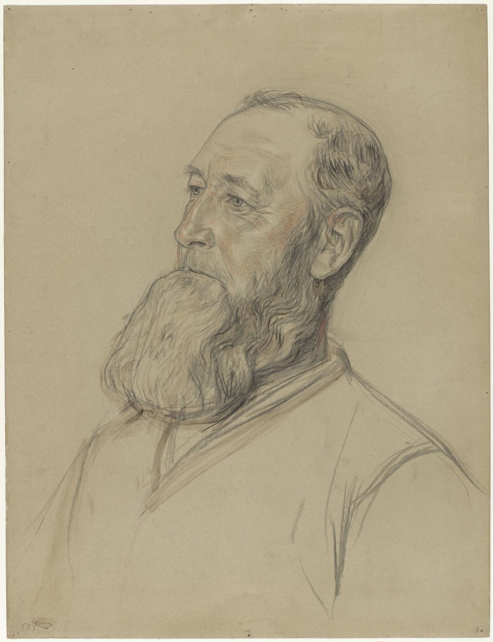Portret hodowcy kur niosek z Broek autorstwa Jan Veth