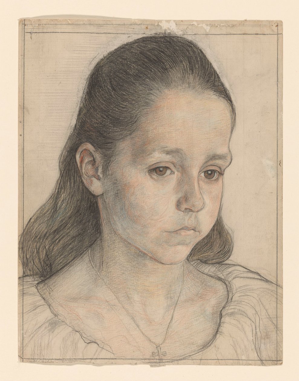 Portret dziewczynki Kolkman autorstwa Jan Veth