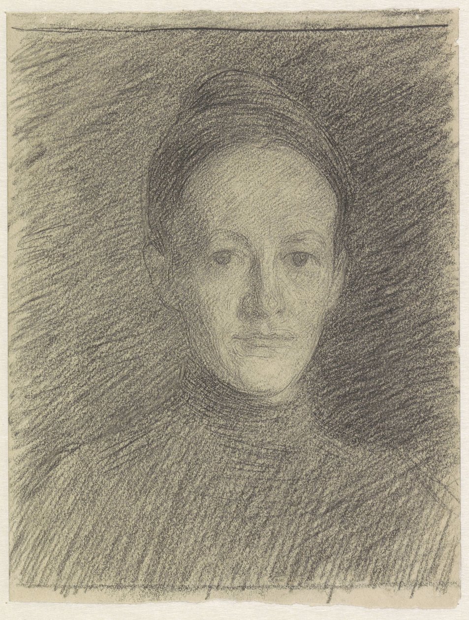 Portret panny C.J. weth autorstwa Jan Veth