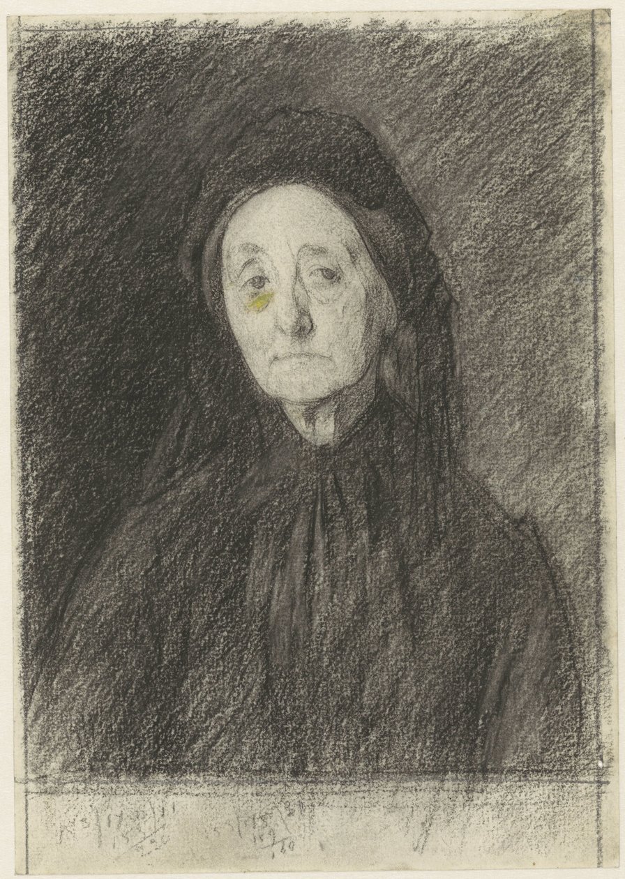 Portret pani J.H. Giltay-Moll autorstwa Jan Veth