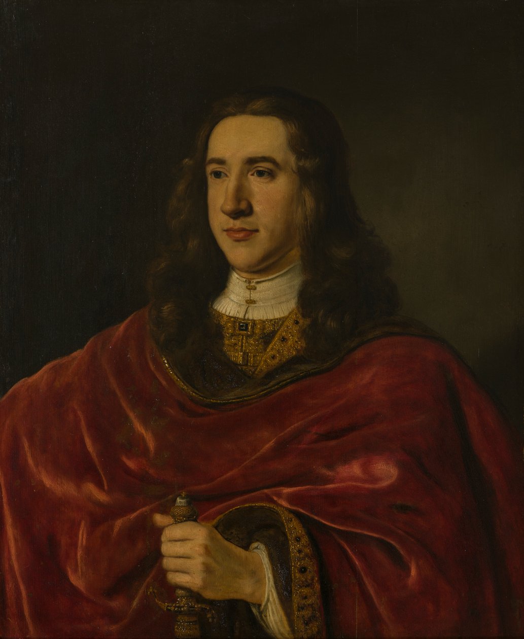 Portret Sir Johna Bridgemana 2. Barta. (1631-710), ok.1651-76 (olej na płótnie) autorstwa Jan Victors