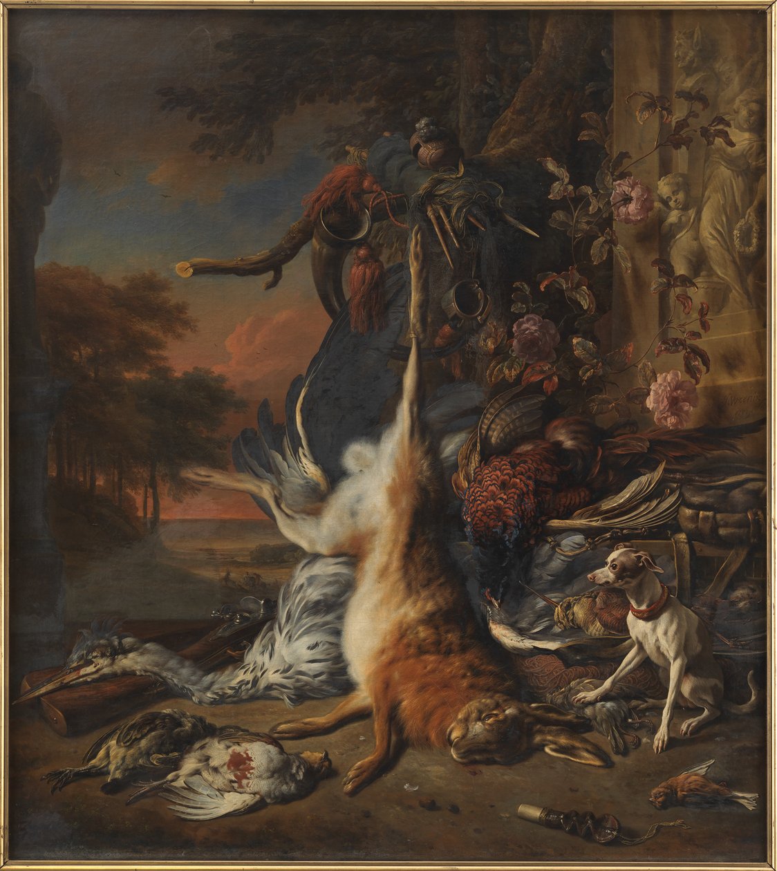 Martwa gra autorstwa Jan Baptist Weenix