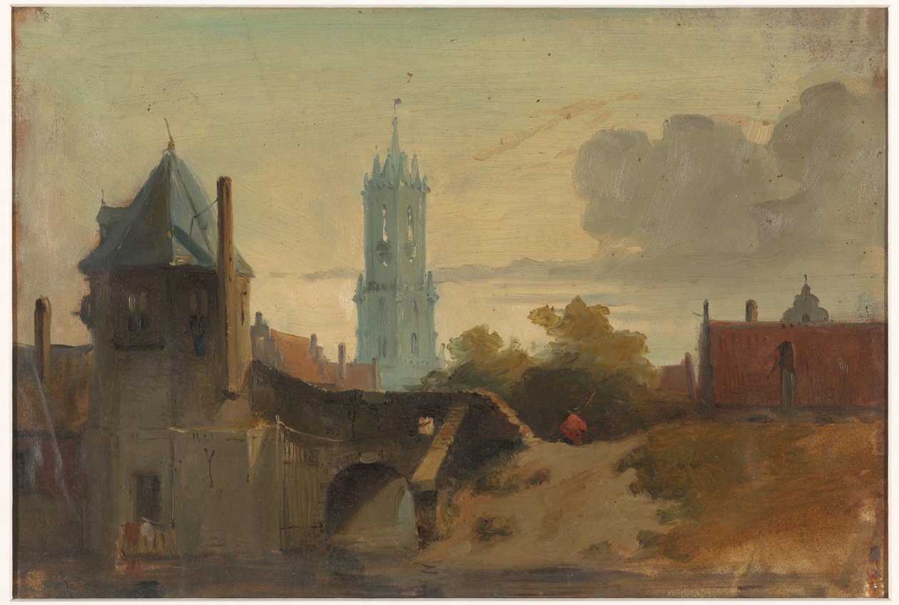 Widok Delft autorstwa Jan Weissenbruch
