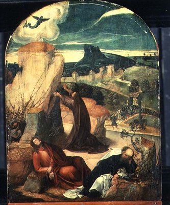 Chrystus na Górze Oliwnej autorstwa Jan Wellens de Cock