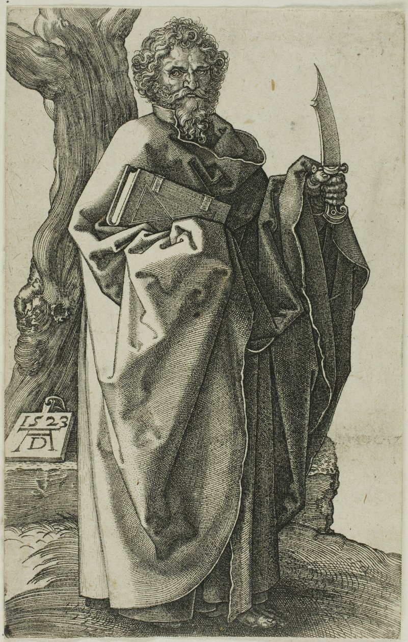 św. Bartłomieja autorstwa Jan Wierix