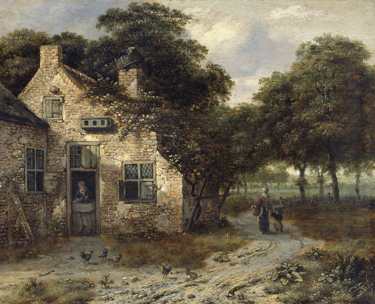 The Farmhouse autorstwa Jan Wijnants