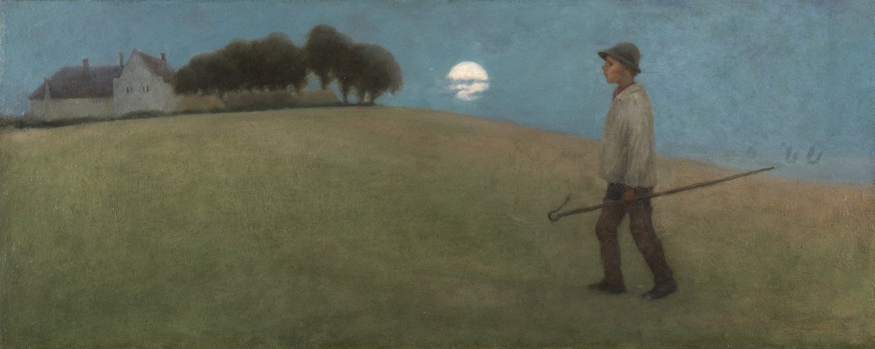 Eventide (olej na pokładzie) autorstwa Jan Willem Sluiter