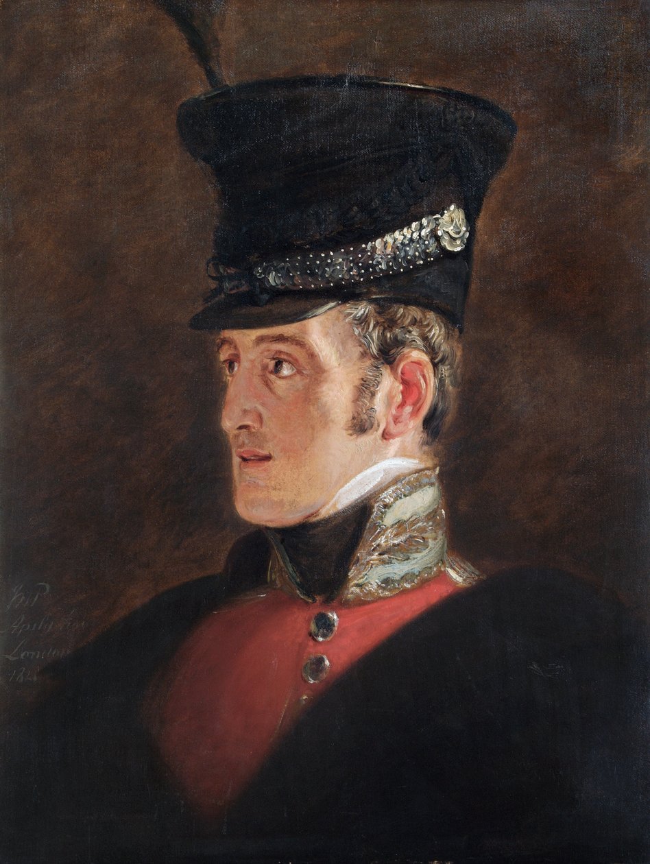 Feldmarszałek Sir John Colborne (1778-1863) 1821 (olej na płótnie) autorstwa Jan Willem Pieneman