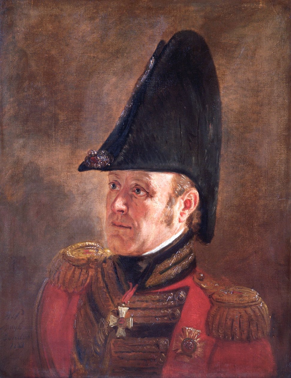 Generał Sir George Cooke (olej na płótnie) autorstwa Jan Willem Pieneman