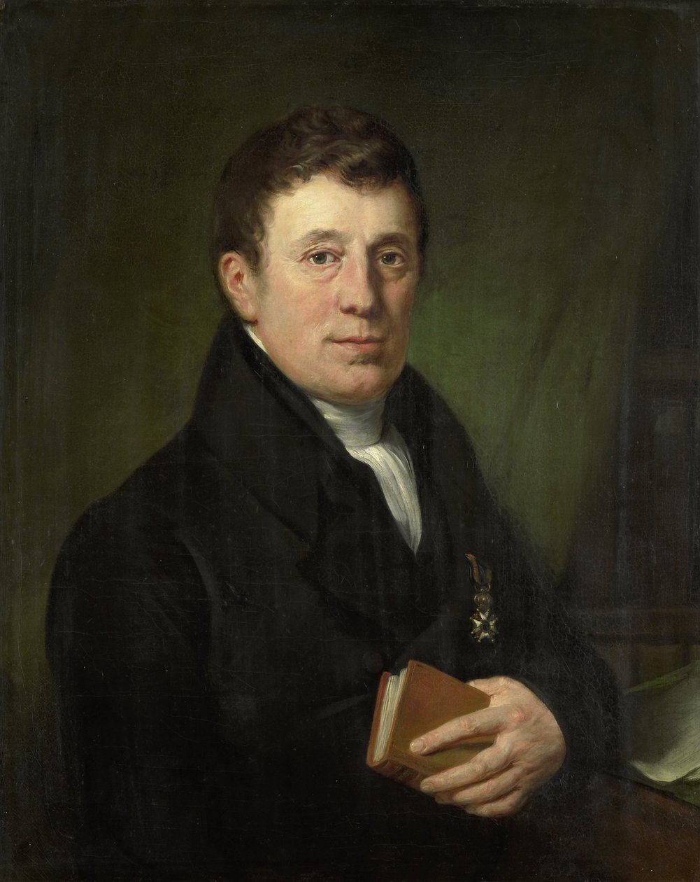 Hendrik Harmen Klijn (1773-1856). poeta autorstwa Jan Willem Pieneman