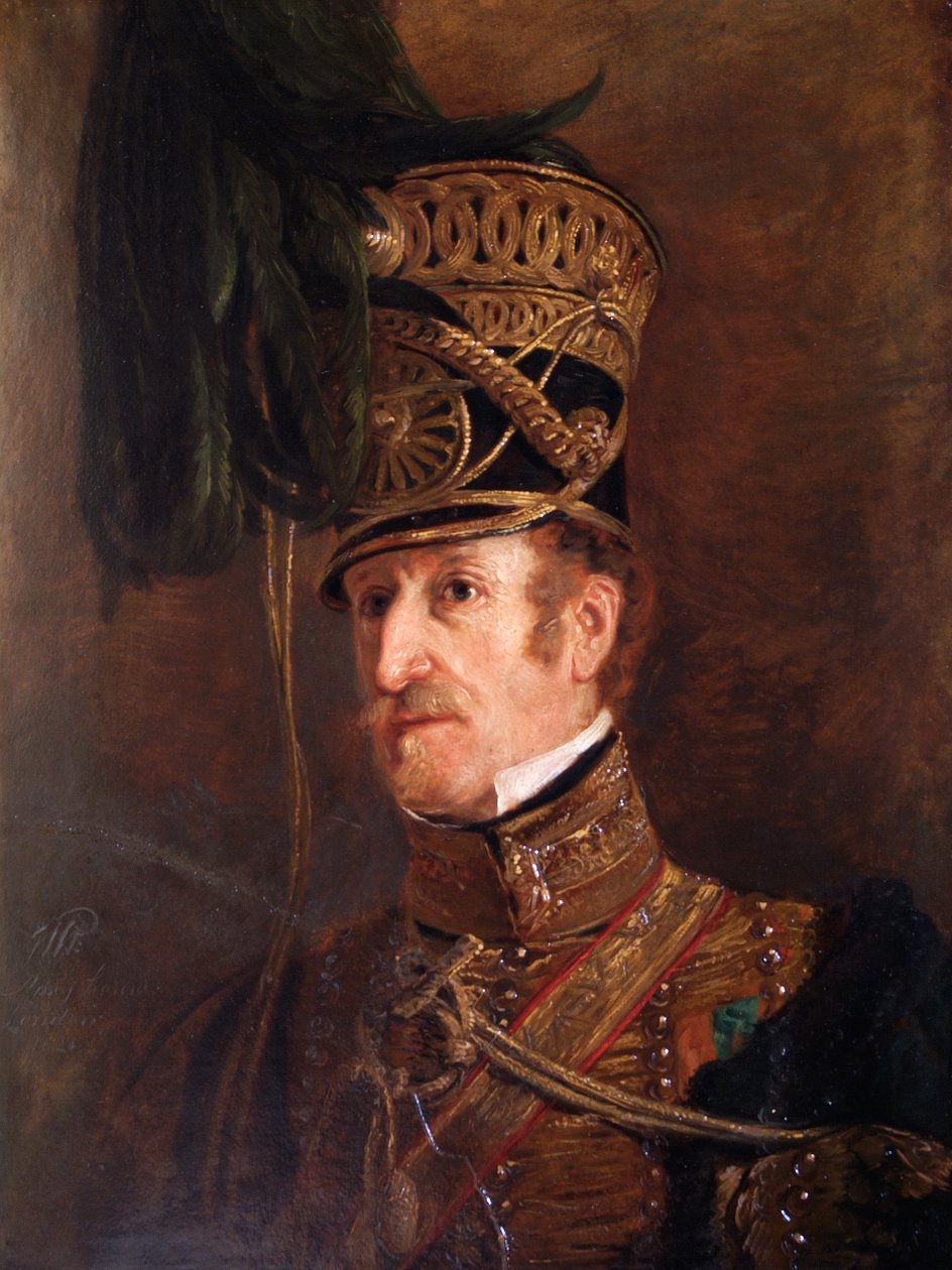 Portret podpułkownika Williama Thornhilla, żołnierza brytyjskiego, 1821 r. autorstwa Jan Willem Pieneman