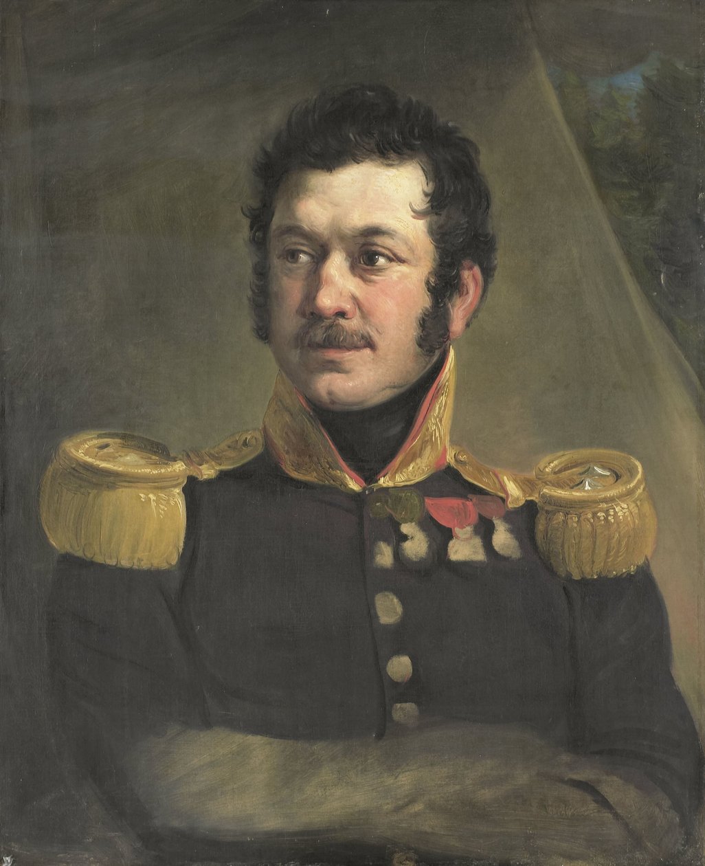 Portret generała porucznika Frederika Knotzera autorstwa Jan Willem Pieneman