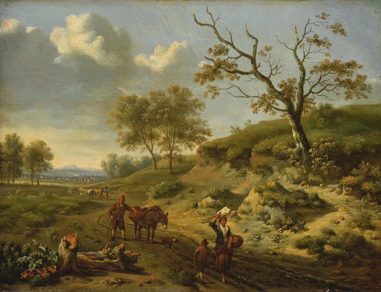 Krajobraz, 1659 autorstwa Jan Wiynants