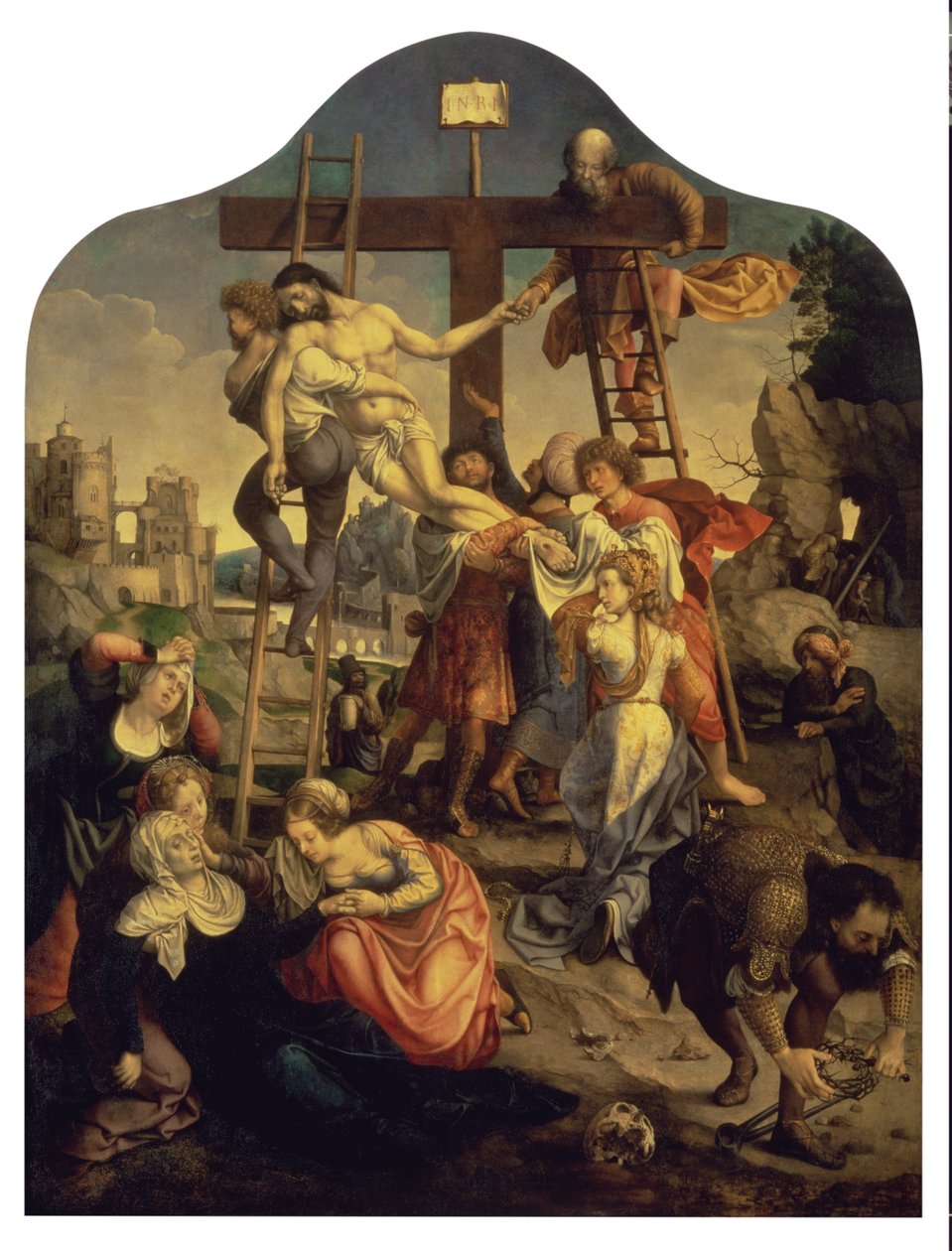 Złożenie, ok. 1520 autorstwa Jan Gossaert