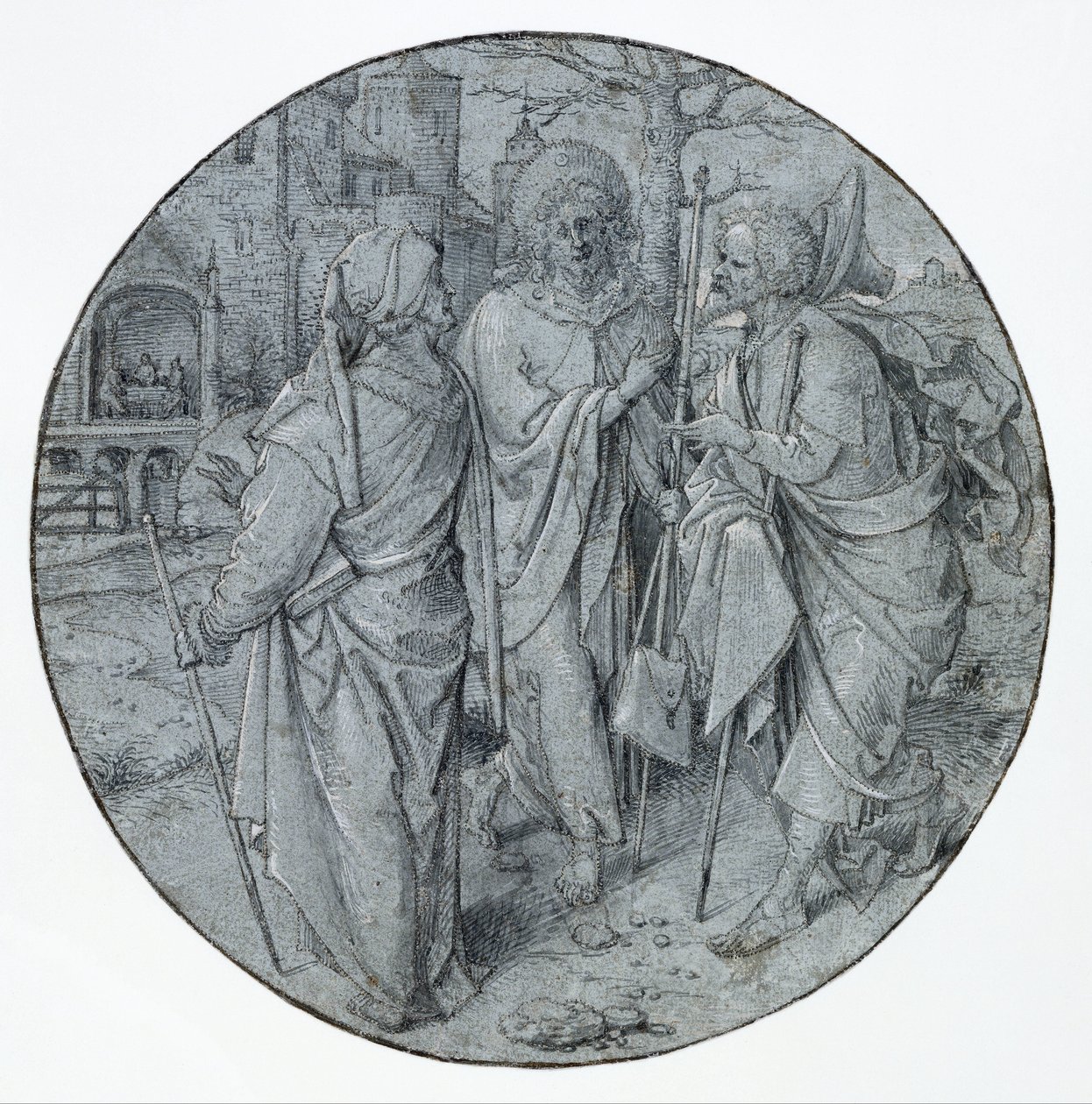 Chrystus w Emaus autorstwa Jan de Beer