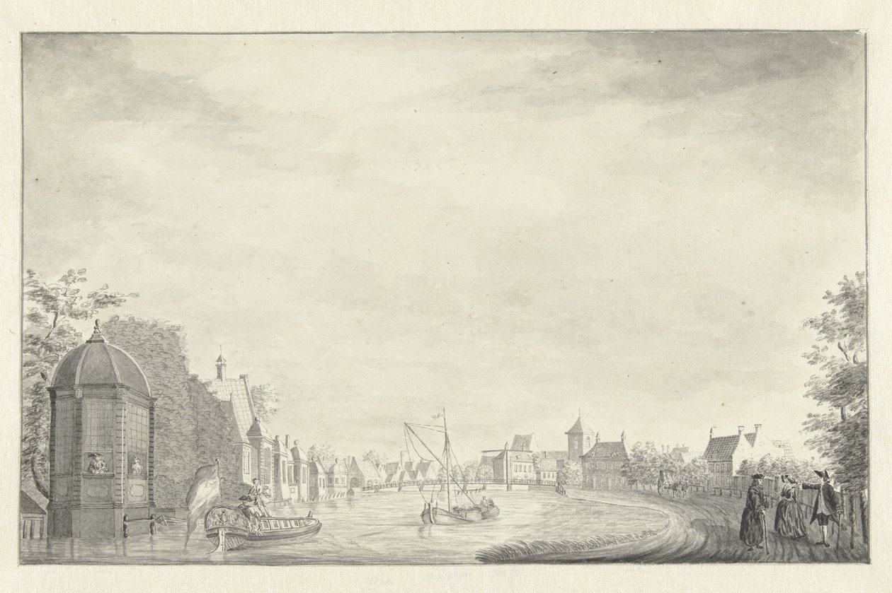 Ouderkerk na Amstel autorstwa Jan de Beijer (possibly)