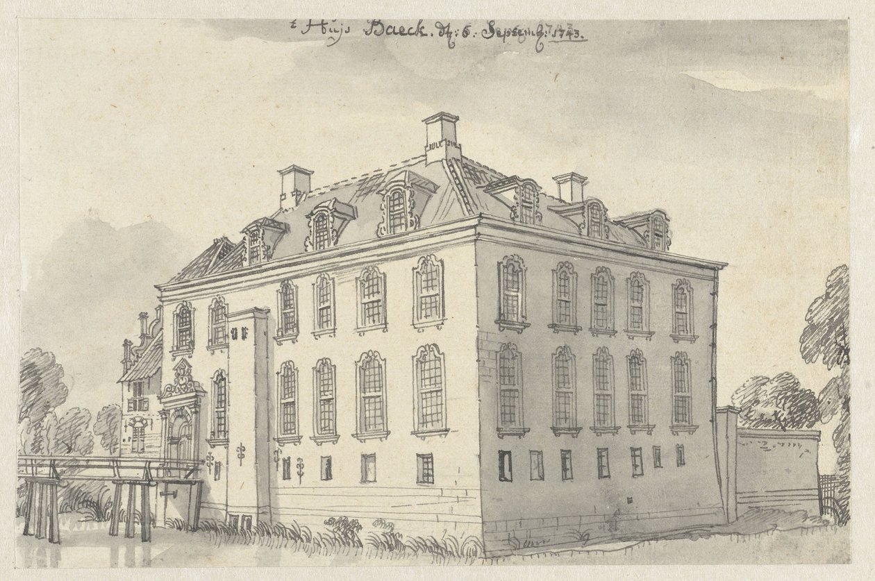 Dom Baeck autorstwa Jan de Beijer