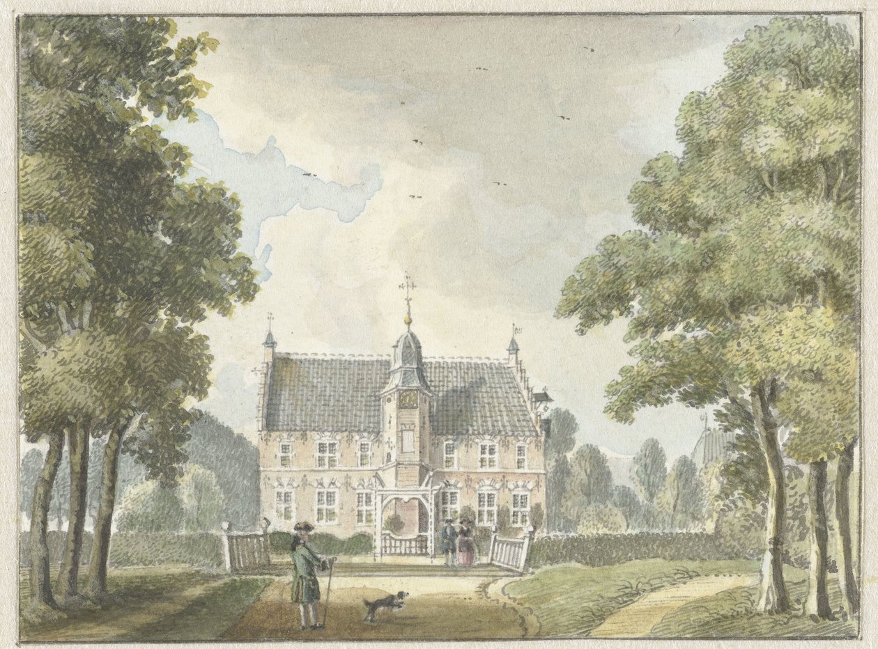 Dom Hunderen w pobliżu Twello autorstwa Jan de Beijer