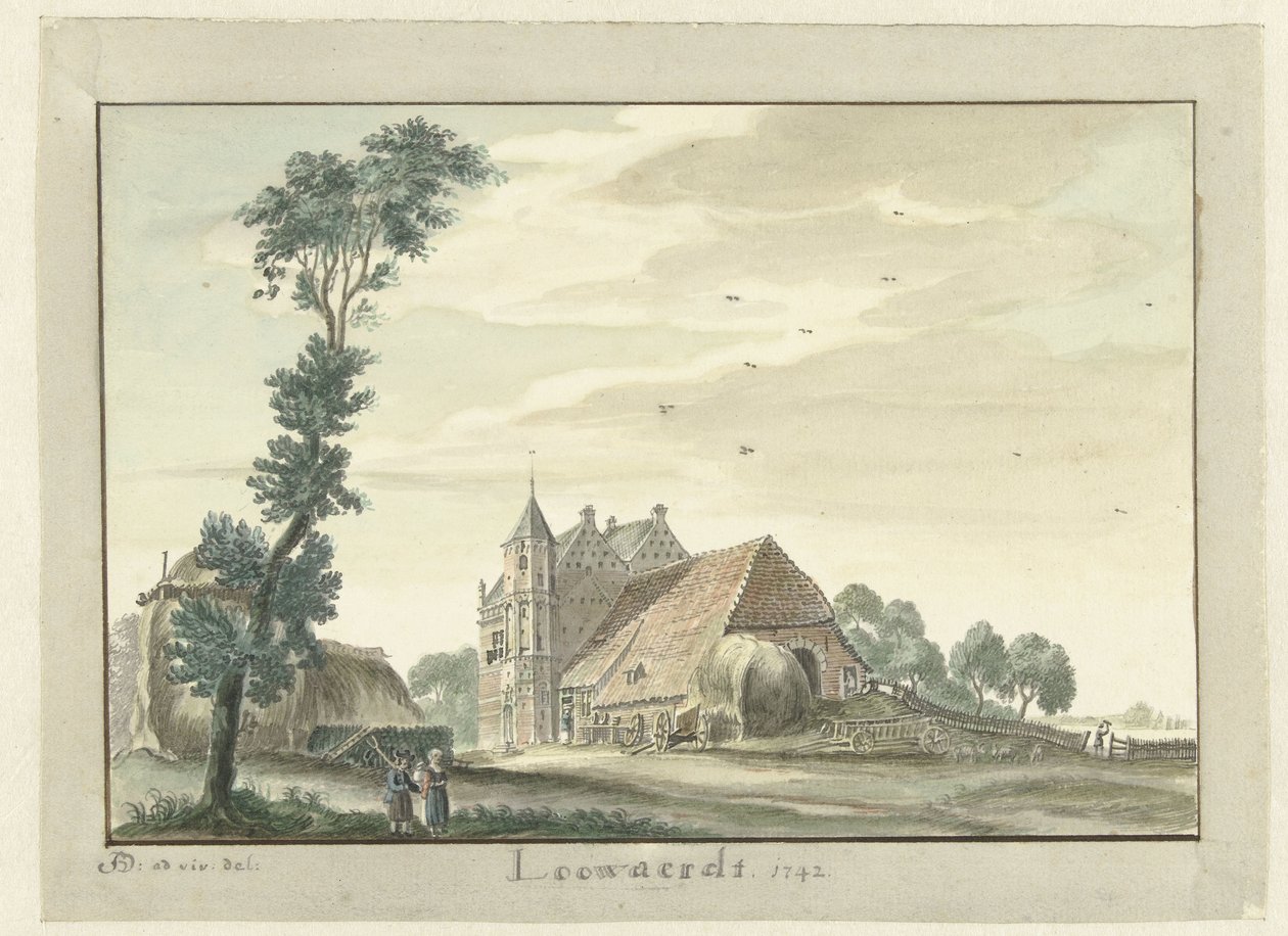 Loowaerdt autorstwa Jan de Beijer