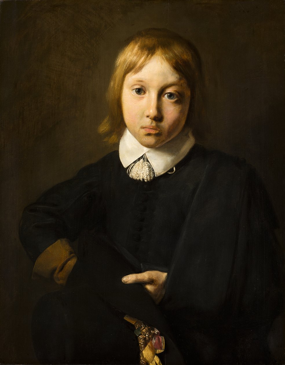 Portret sześcioletniego chłopca autorstwa Jan de Bray