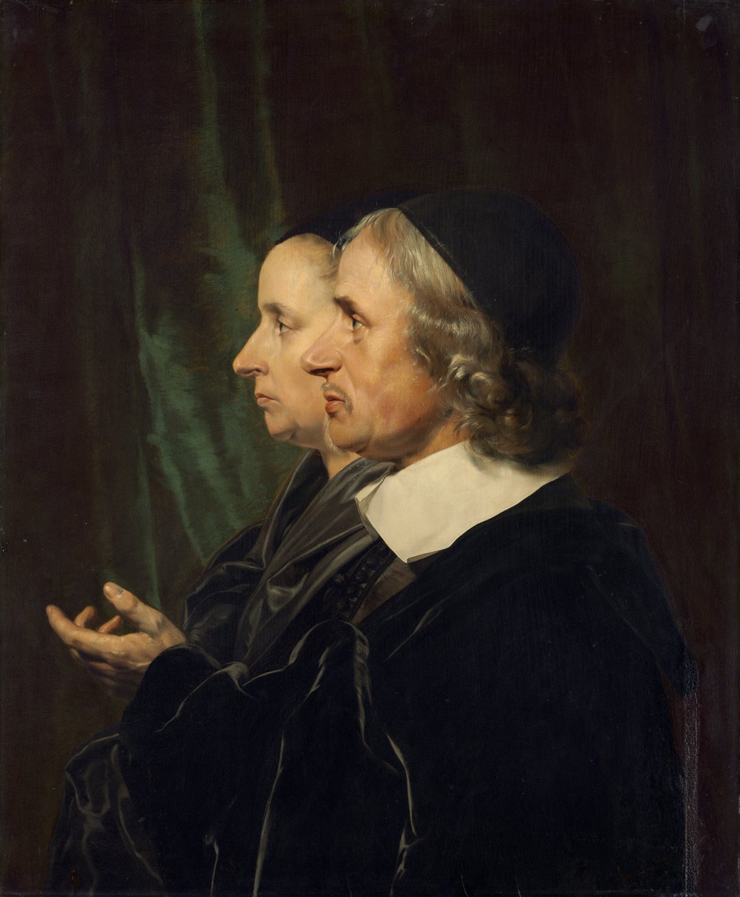 Portret rodziców artysty, Salomona de Bray i Anny Westerbaen autorstwa Jan de Bray