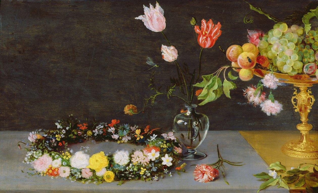 Kwiaty i owoce autorstwa Jan the Elder Brueghel